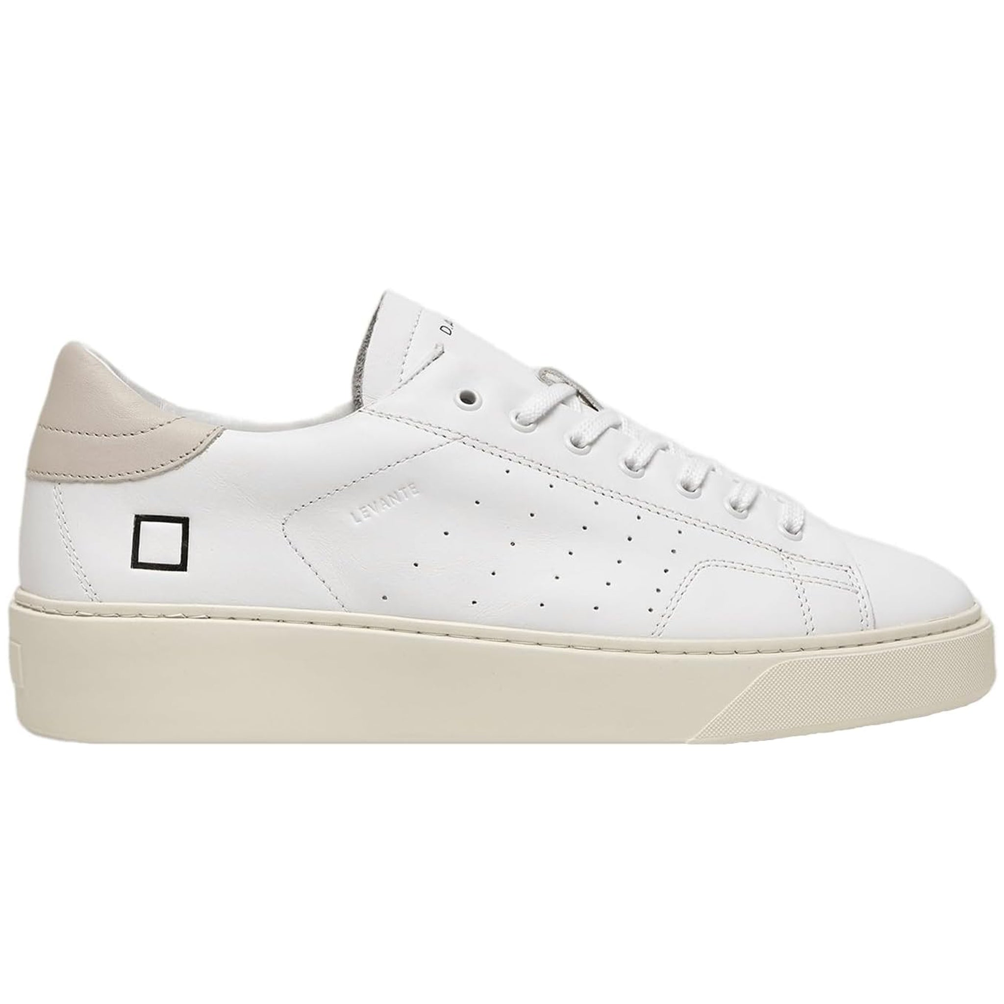 D.A.T.E. Man White Sneakers