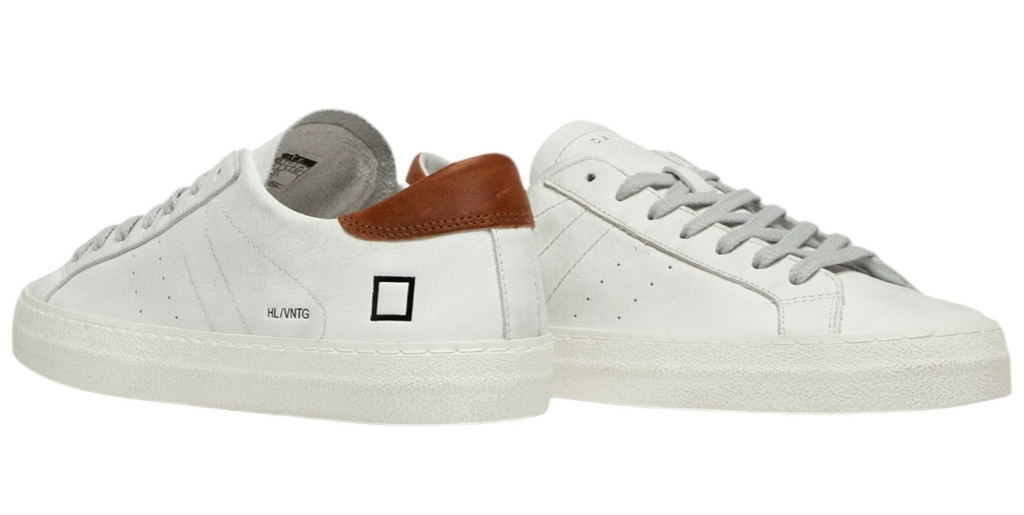 D.A.T.E. Man White Sneakers
