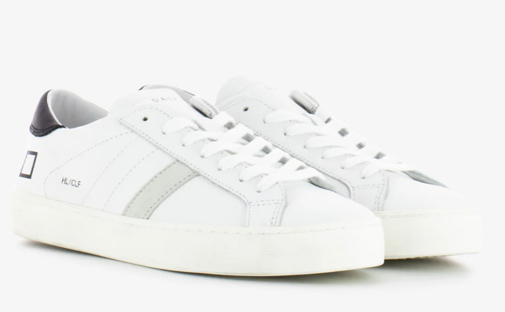 D.A.T.E. Man White Sneakers