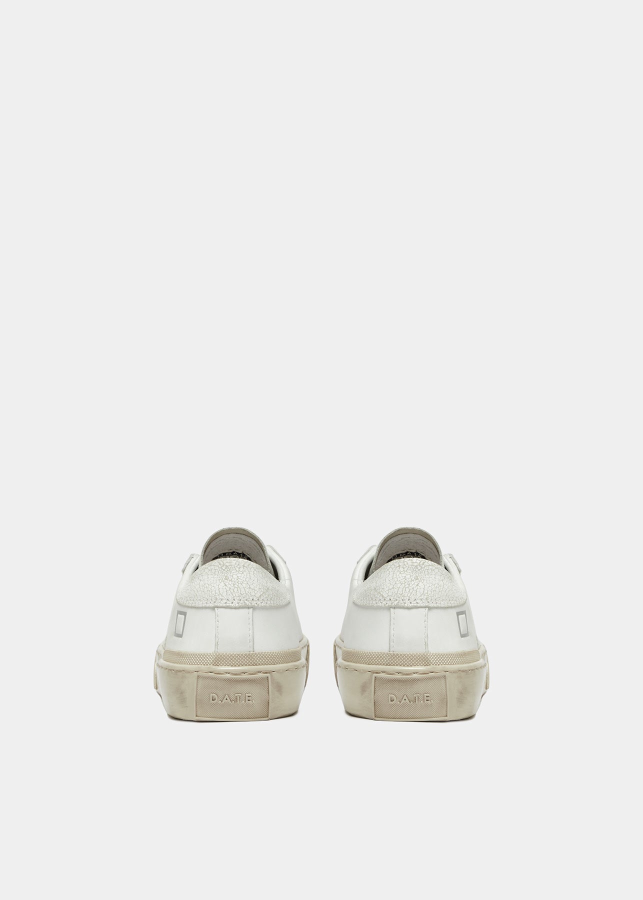 D.A.T.E. Man White Sneakers
