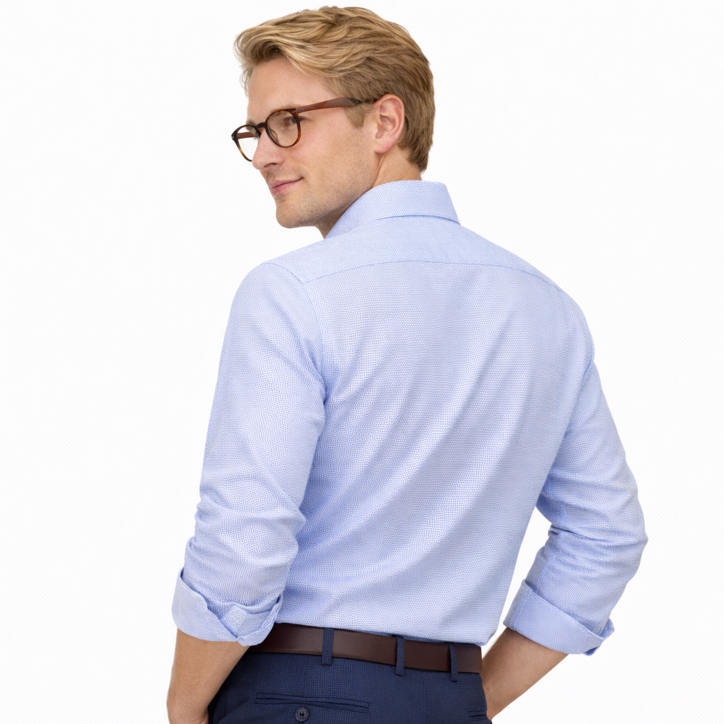 Bagutta Man Blue Shirts