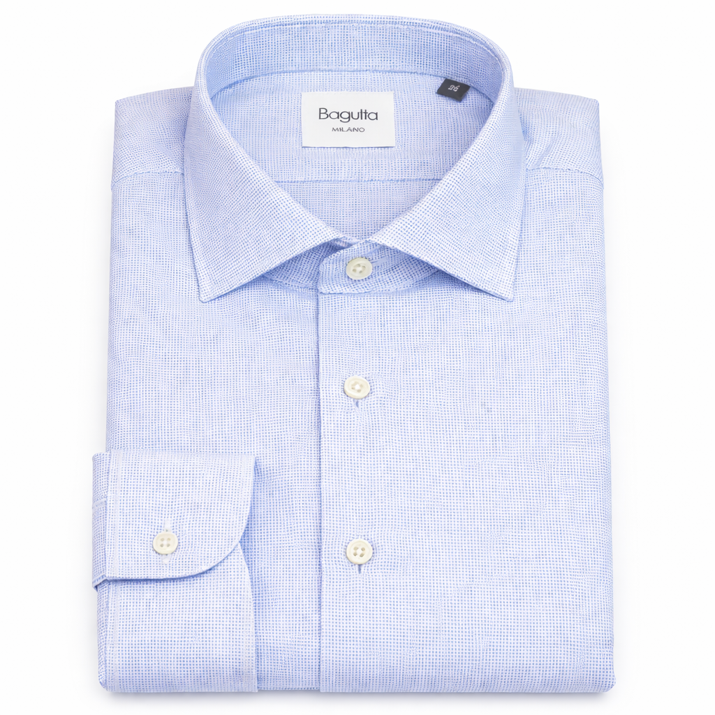 Bagutta Man Blue Shirts