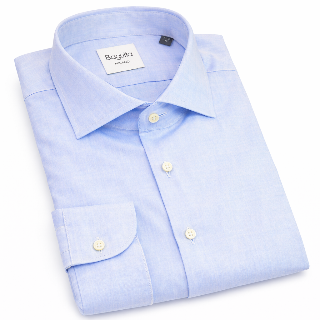 Bagutta Man Light Blue Shirts