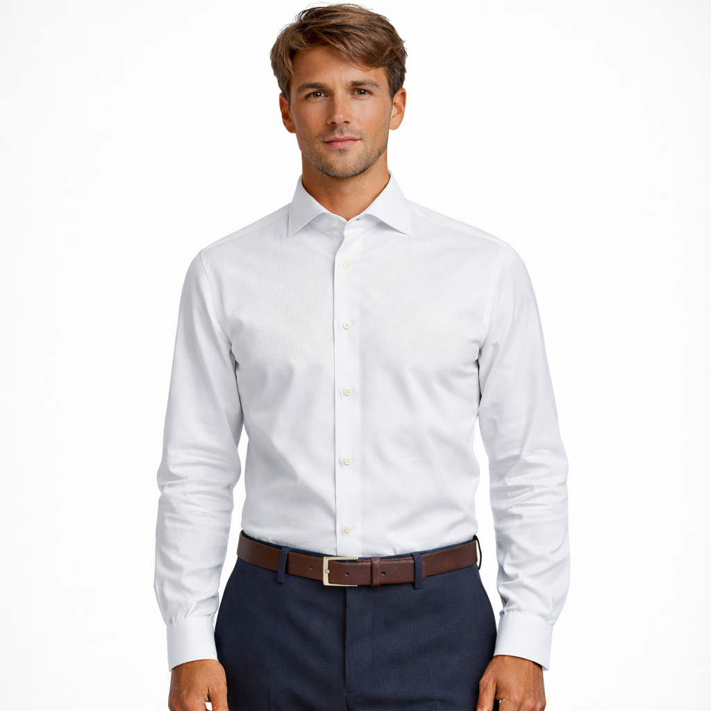 Bagutta Man White Shirts