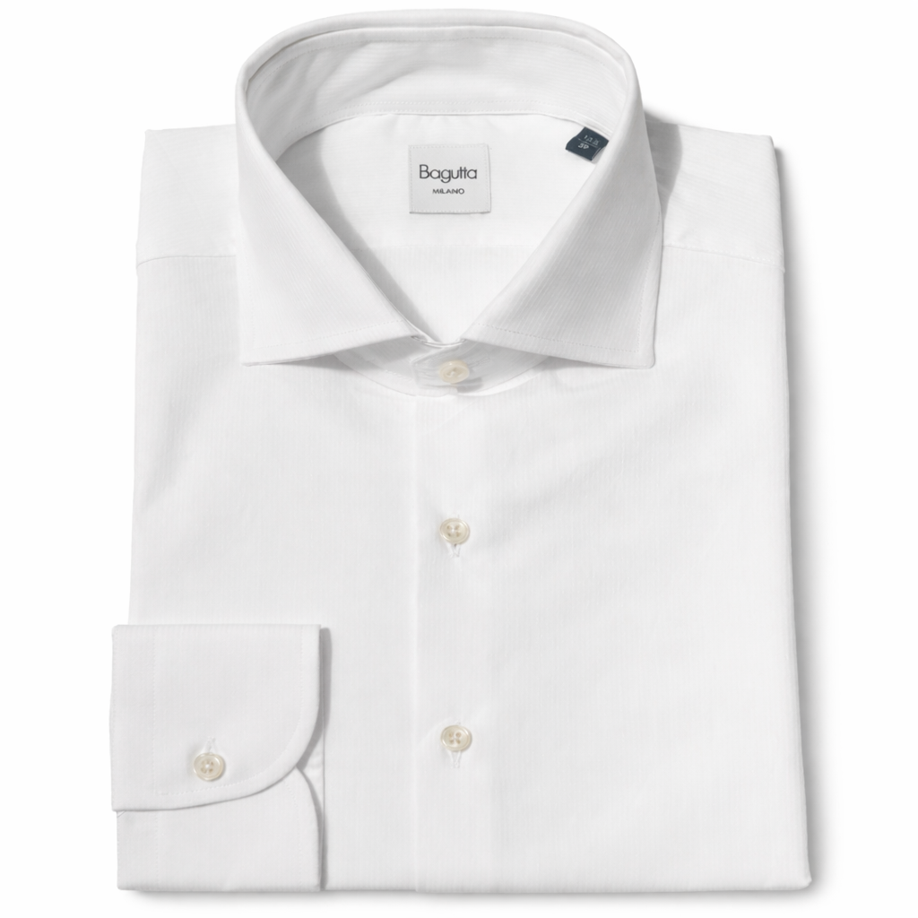 Bagutta Man White Shirts