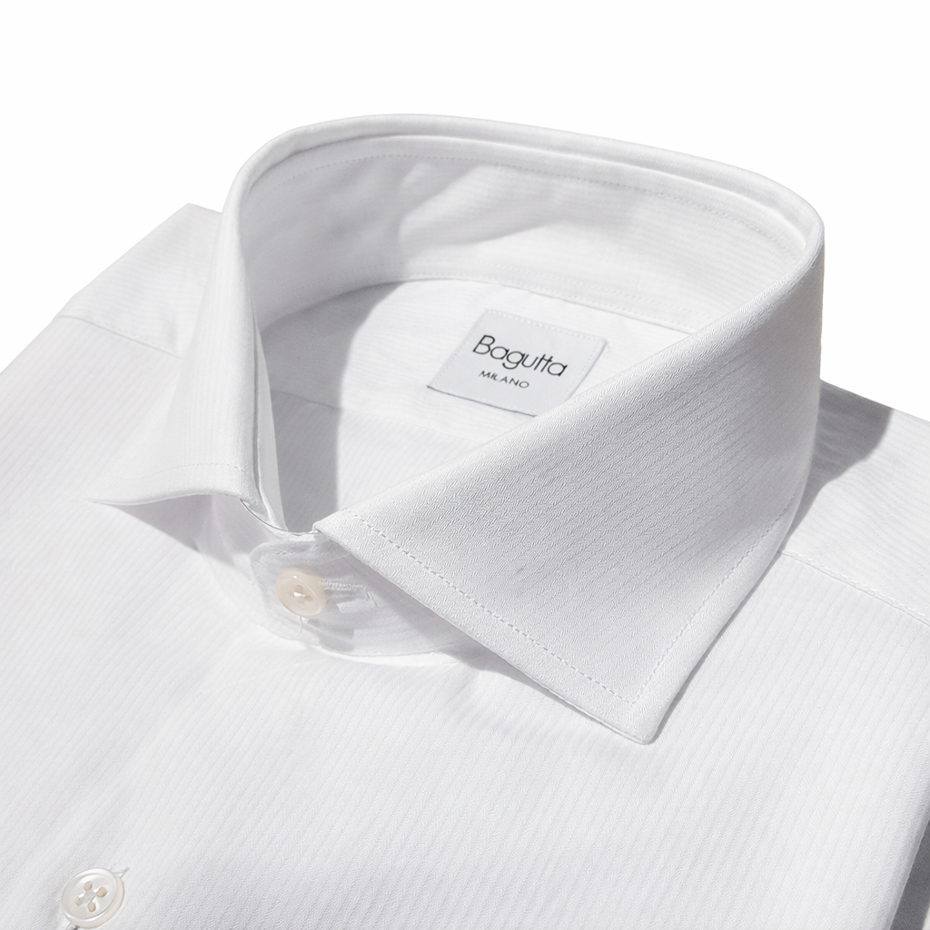 Bagutta Man White Shirts
