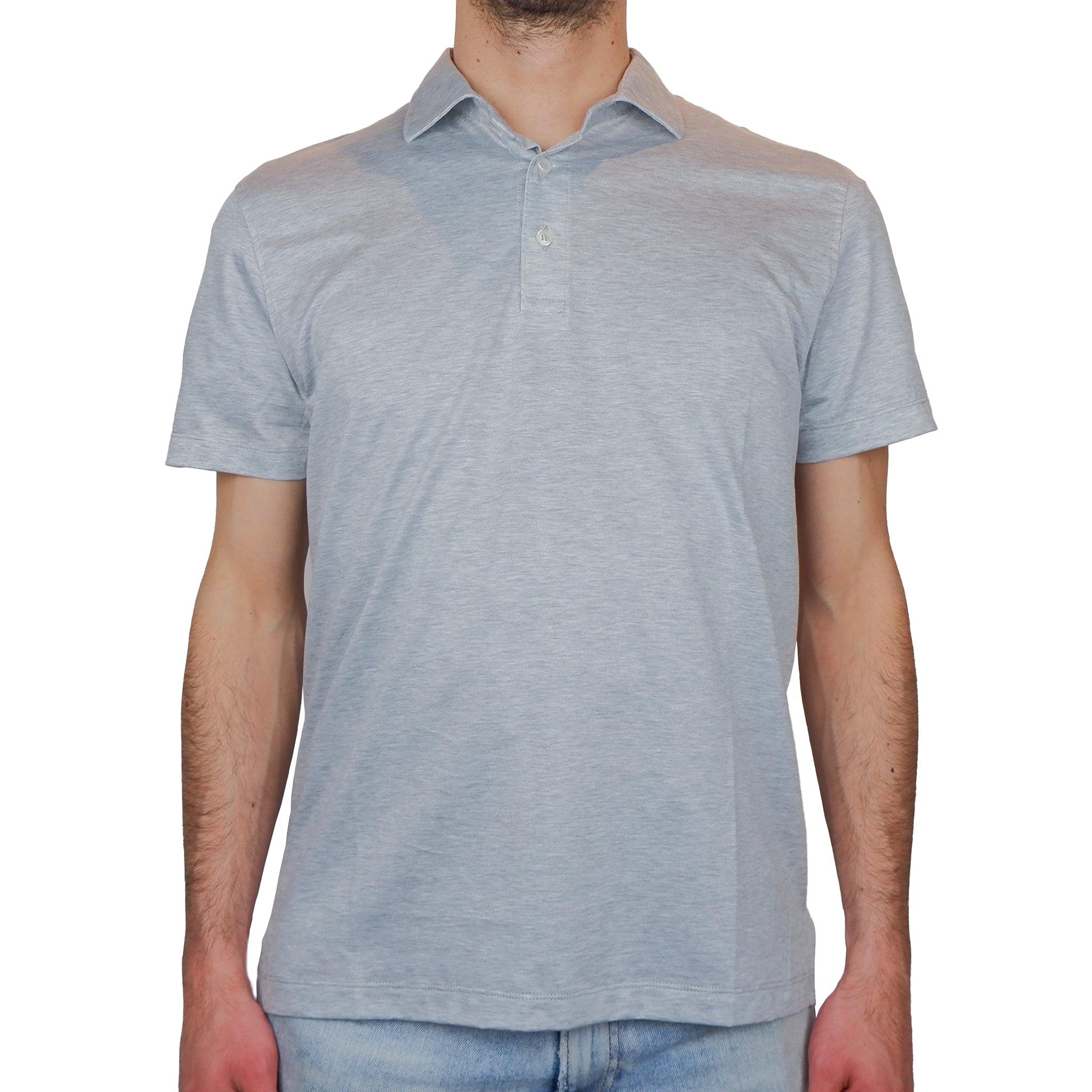 Loro Piana Fabric Man Grey Polo
