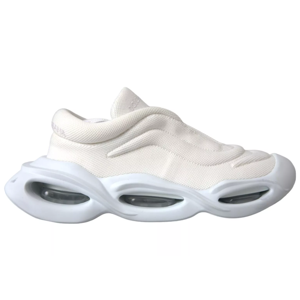 Dolce & Gabbana Woman Sneaker Telabig Air Cushions Sneakers White