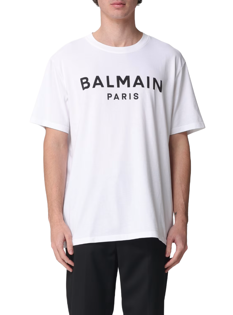 Balmain Man White T-shirt & Top