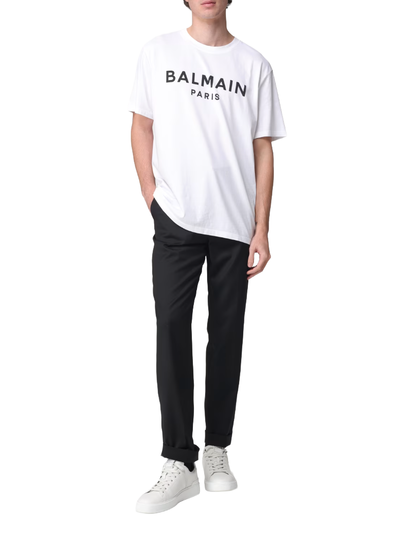 Balmain Man White T-shirt & Top