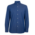 Loro Piana Fabric Man Blue Shirts