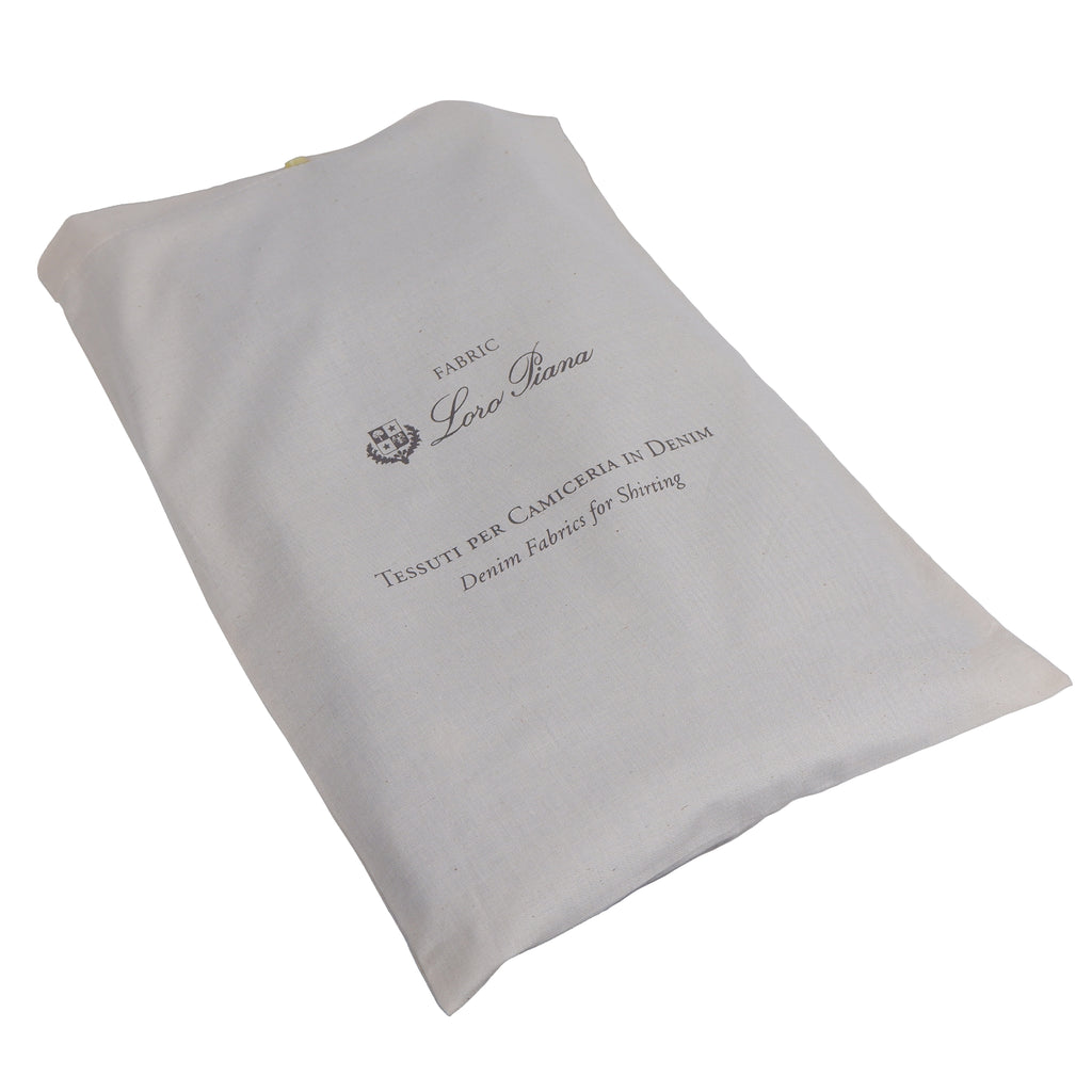 Loro Piana Fabric Man Light Blue Shirts