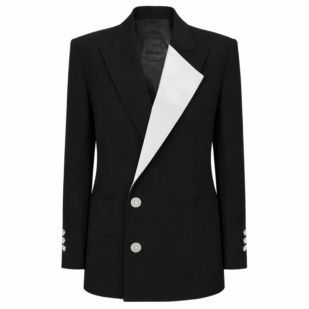 Balmain Woman Black Formal Jacket