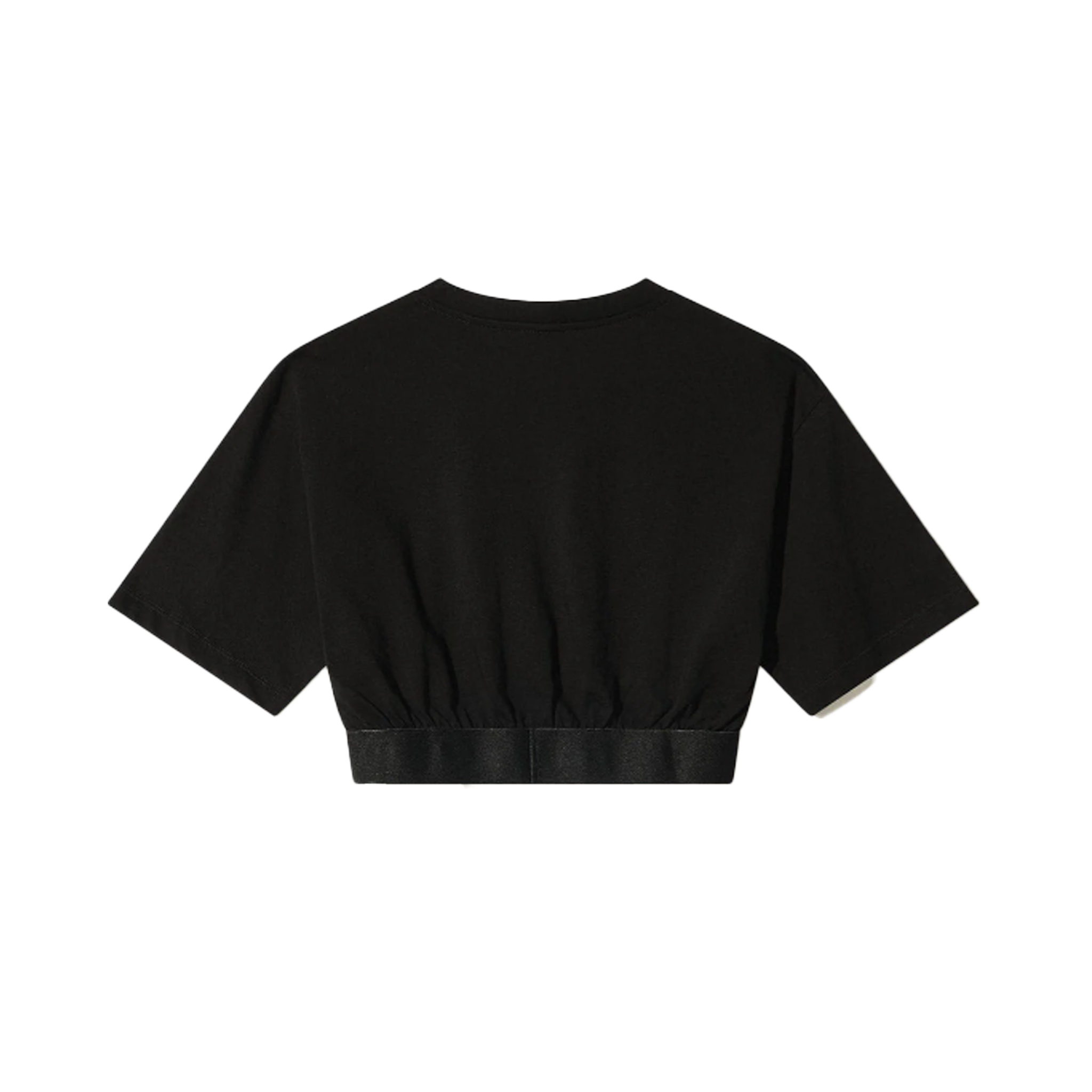 t-shirt elastico logato