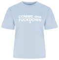 Comme Des Fuckdown Woman Light Blue T-shirt & Top