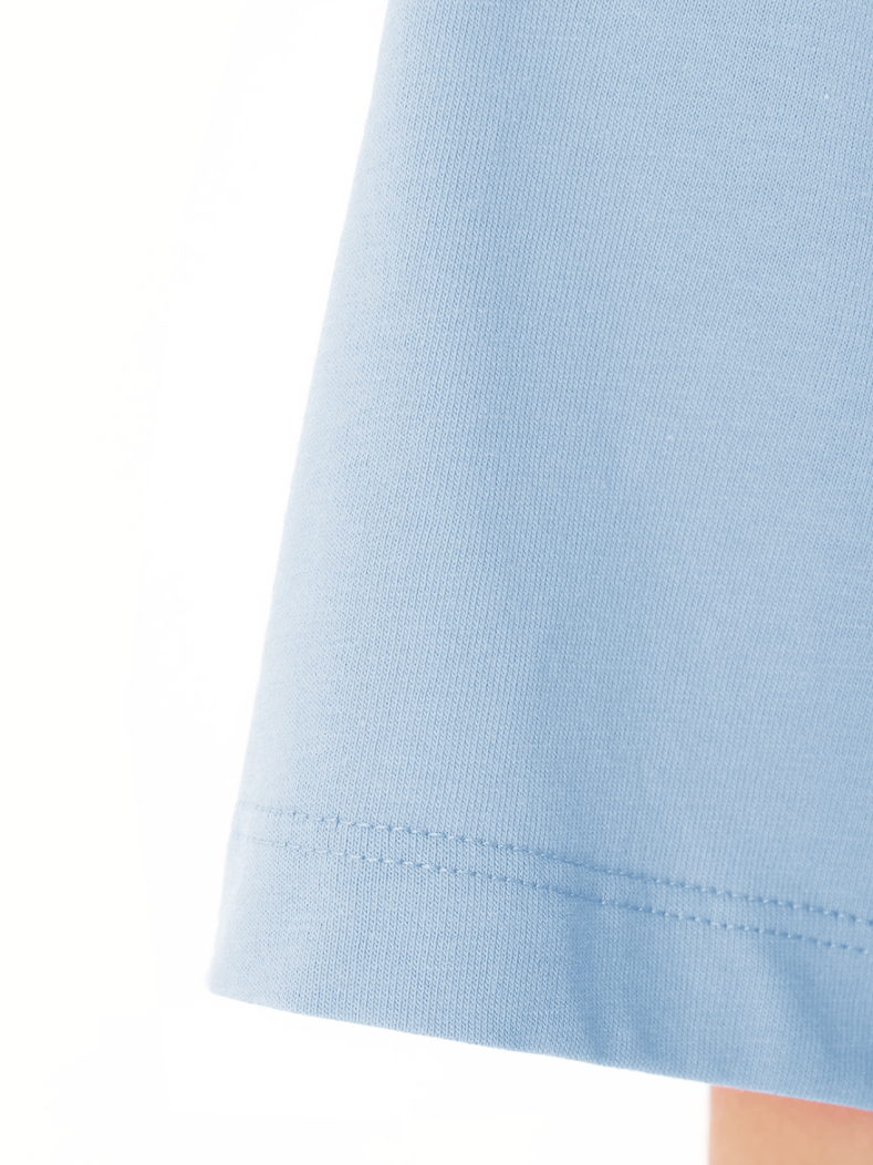 Comme Des Fuckdown Woman Light Blue T-shirt & Top