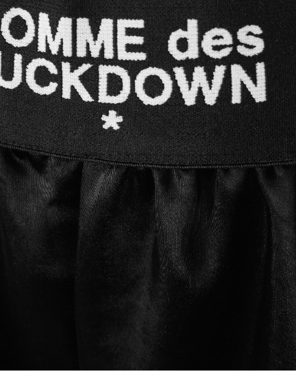 Comme Des Fuckdown Woman Black shorts