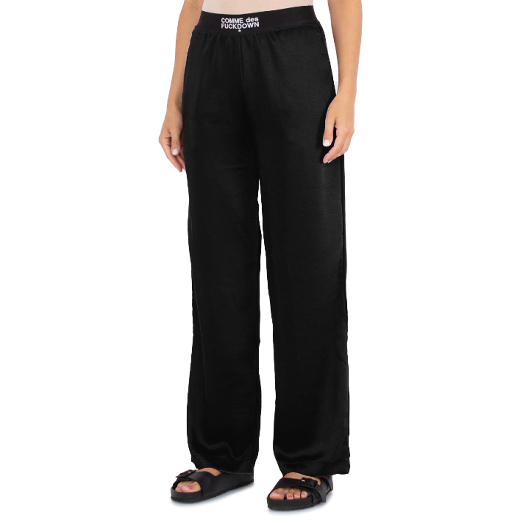 Comme Des Fuckdown Woman Black Trousers