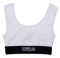 Comme Des Fuckdown Woman White T-shirt & Top