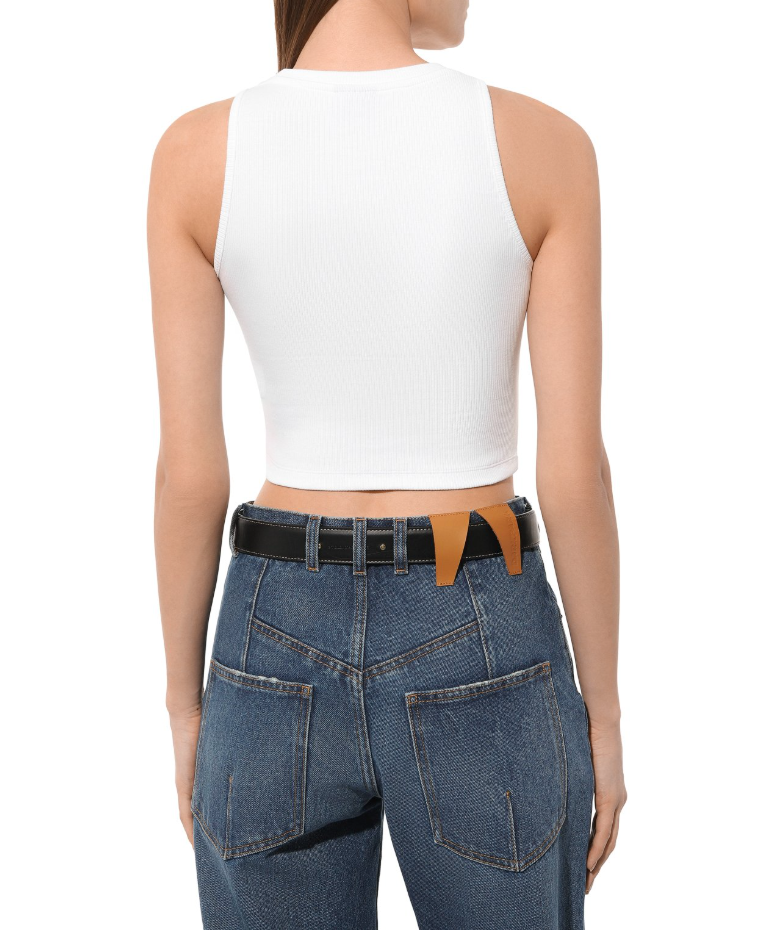 Comme Des Fuckdown Woman White T-shirt & Top