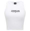 Comme Des Fuckdown Woman White T-shirt & Top