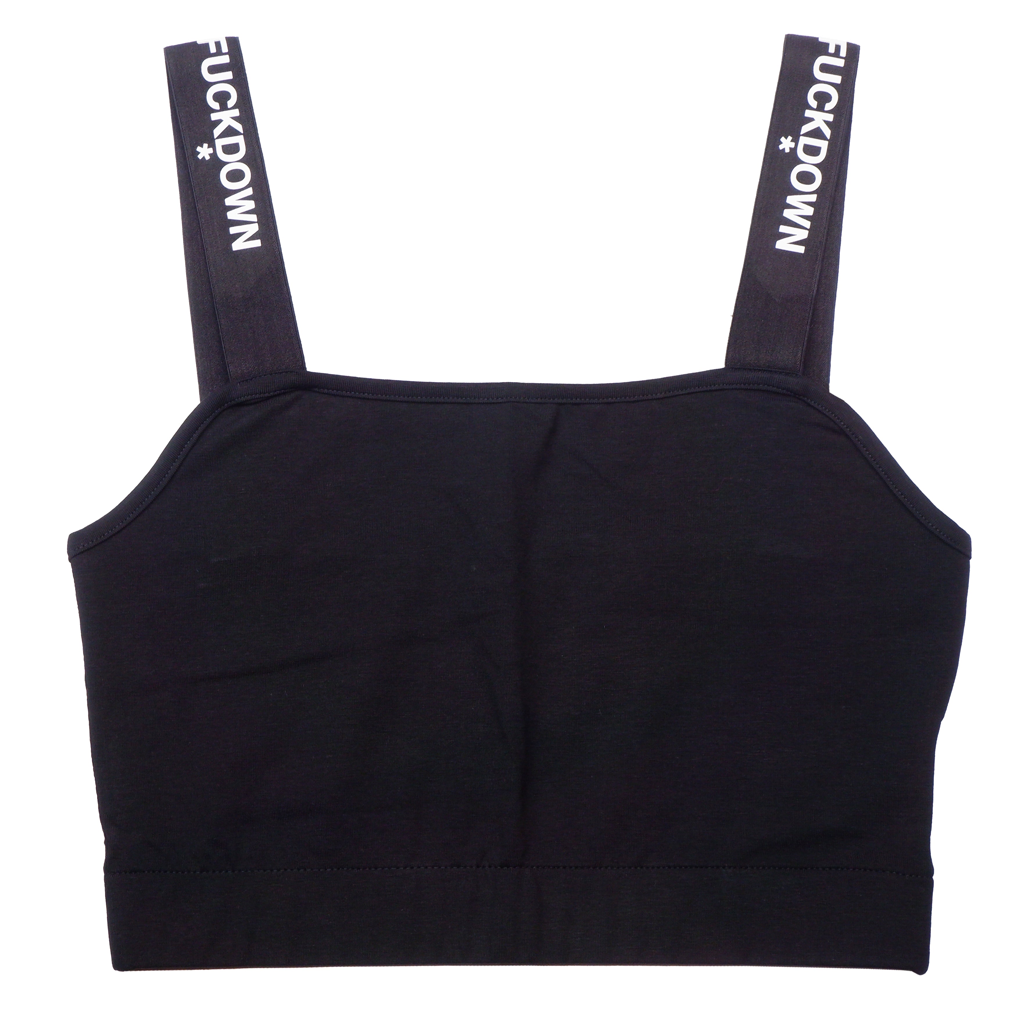 Comme Des Fuckdown Woman Black T-shirt & Top