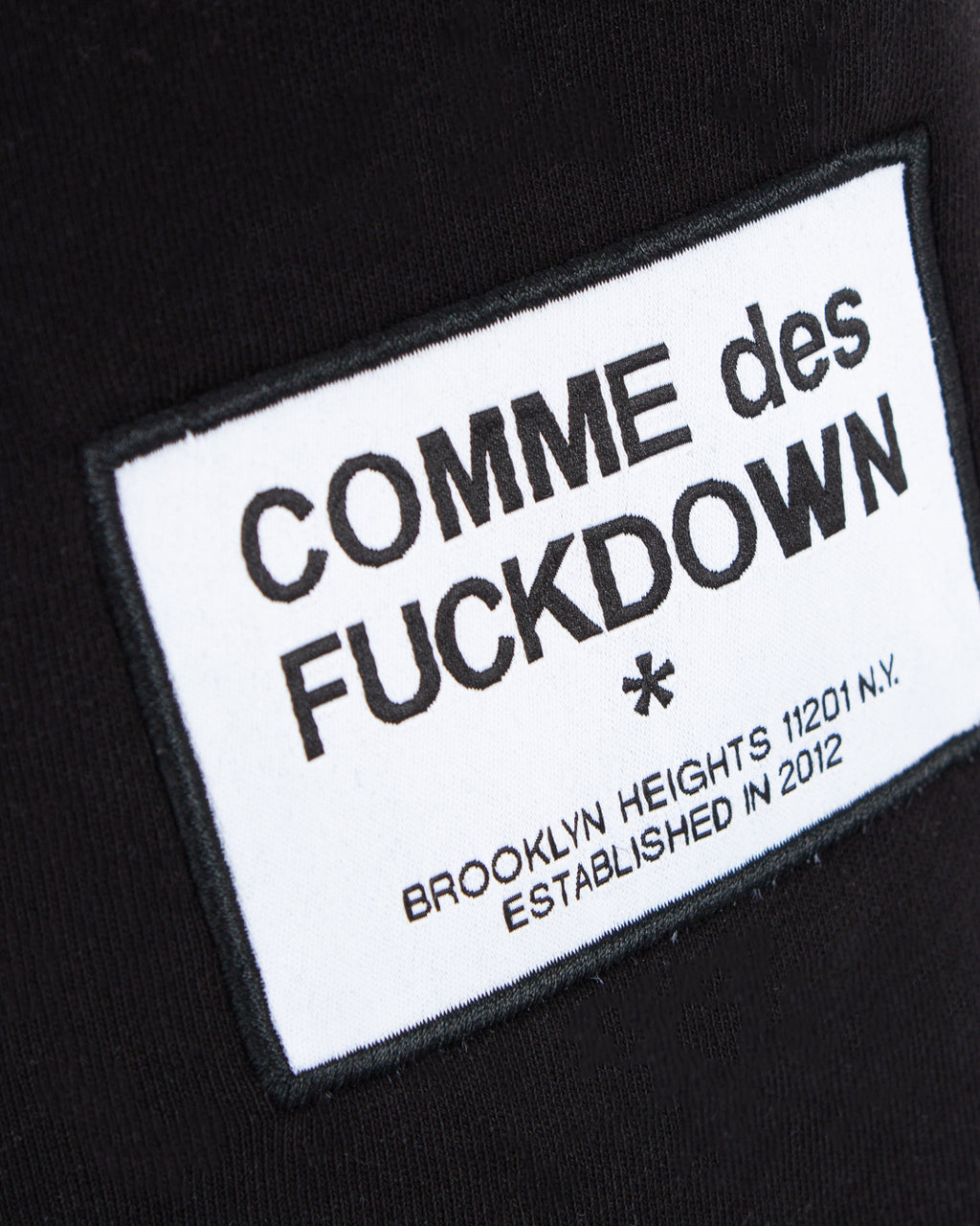 Comme Des Fuckdown Woman Black shorts