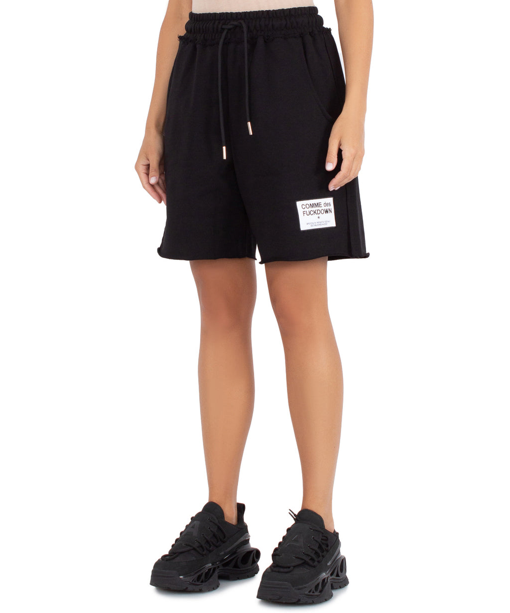 Comme Des Fuckdown Woman Black shorts