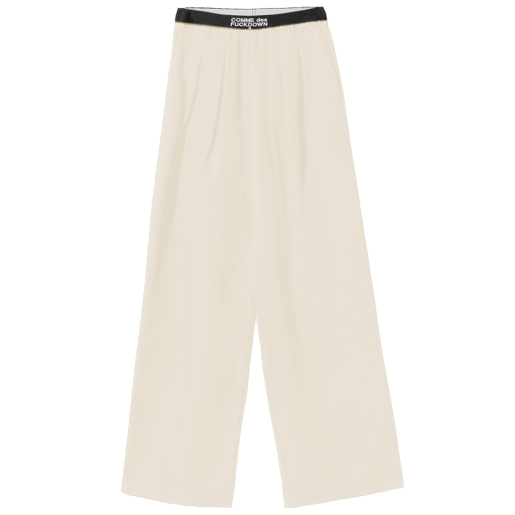 Comme Des Fuckdown Woman Beige Trousers