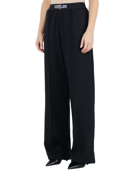 Comme Des Fuckdown Woman Black Trousers