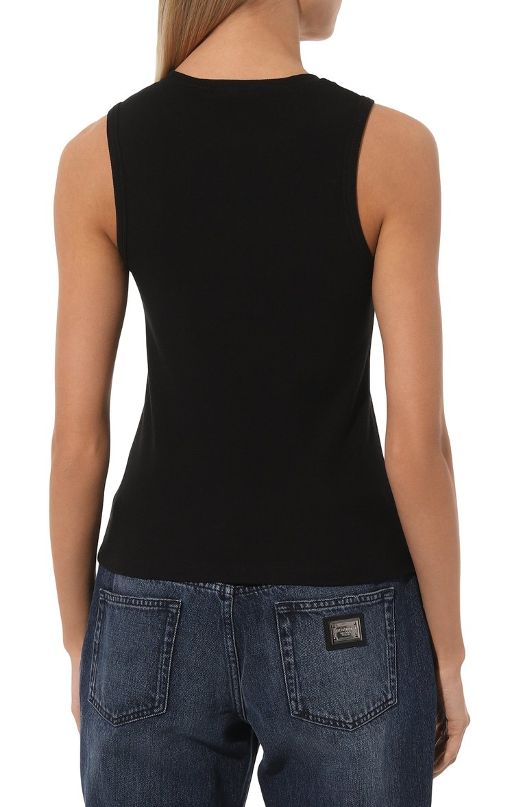 Comme Des Fuckdown Woman Black T-shirt & Top