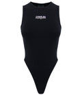 Comme Des Fuckdown Woman Black Bodysuits