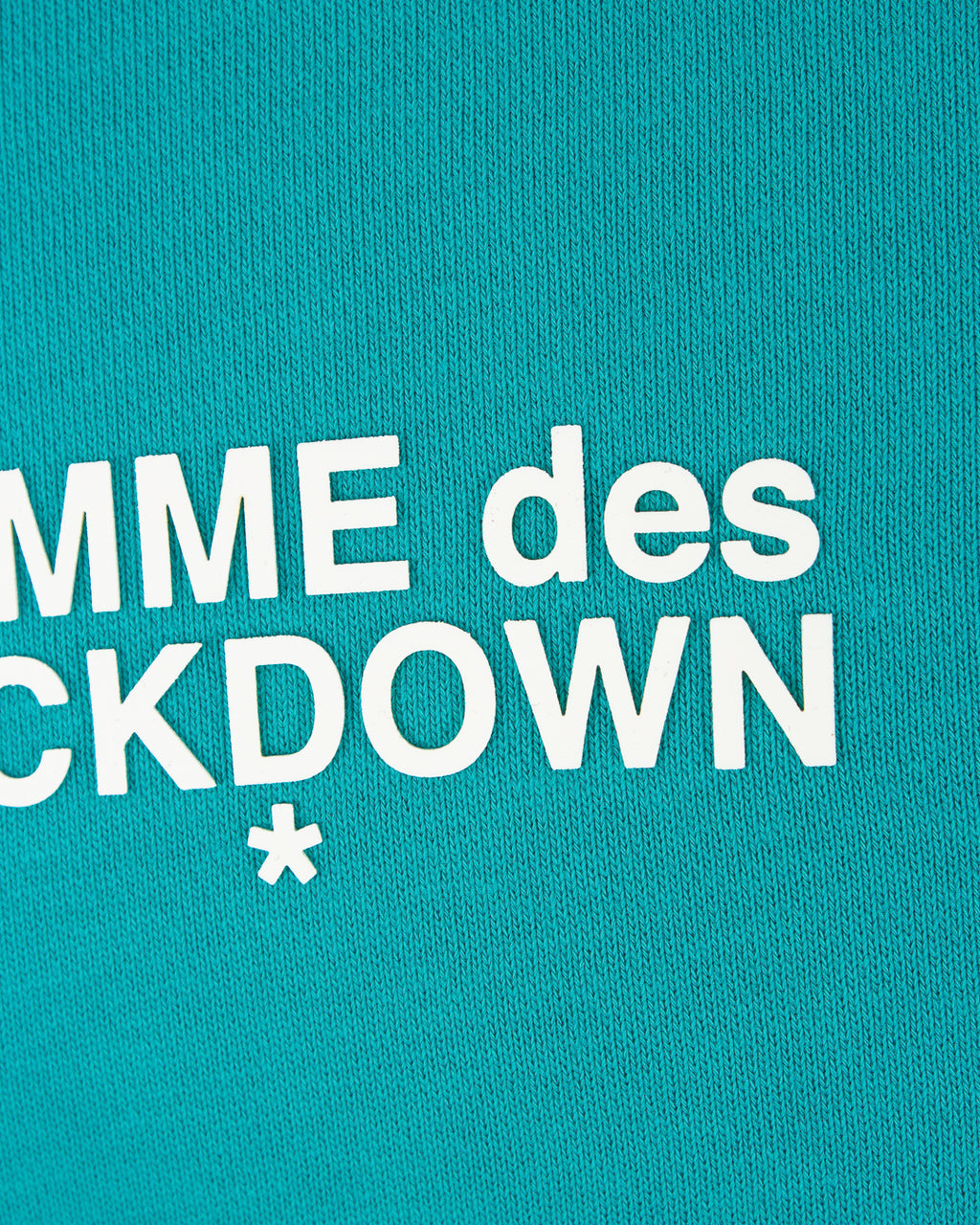 Comme Des Fuckdown Man Green Sweatshirts