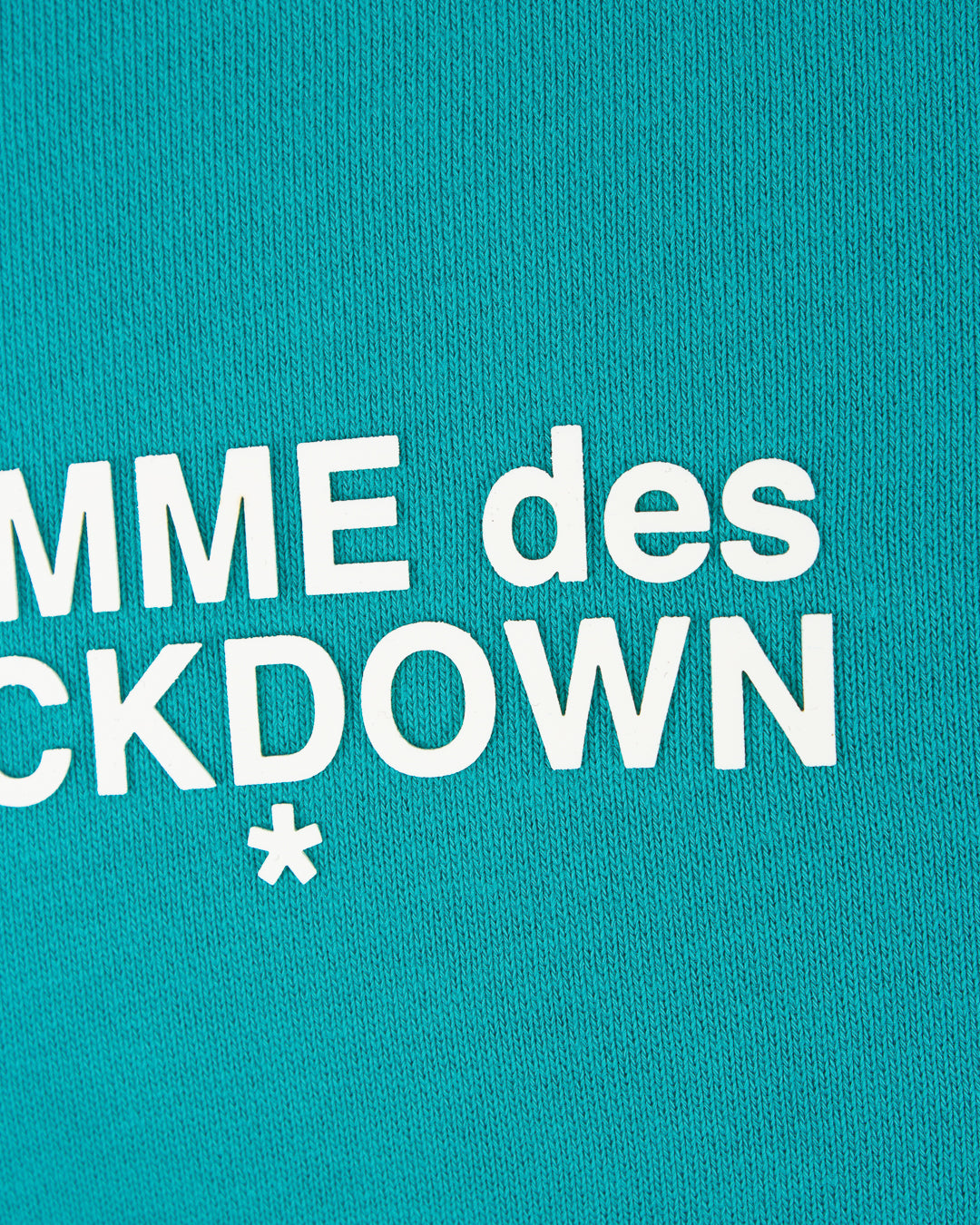 Comme Des Fuckdown Man Green Sweatshirts