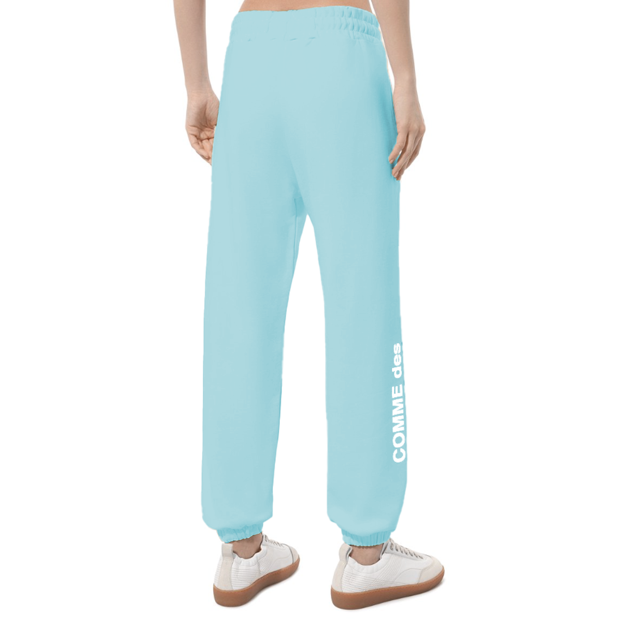 Comme Des Fuckdown Woman Light Blue Trousers