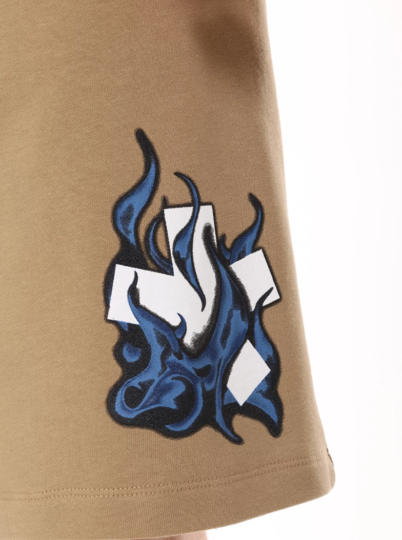 Comme Des Fuckdown Man Brown shorts