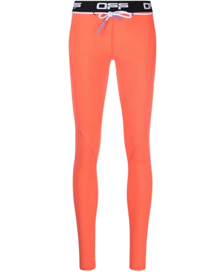 Off-White Woman Orange Leggings