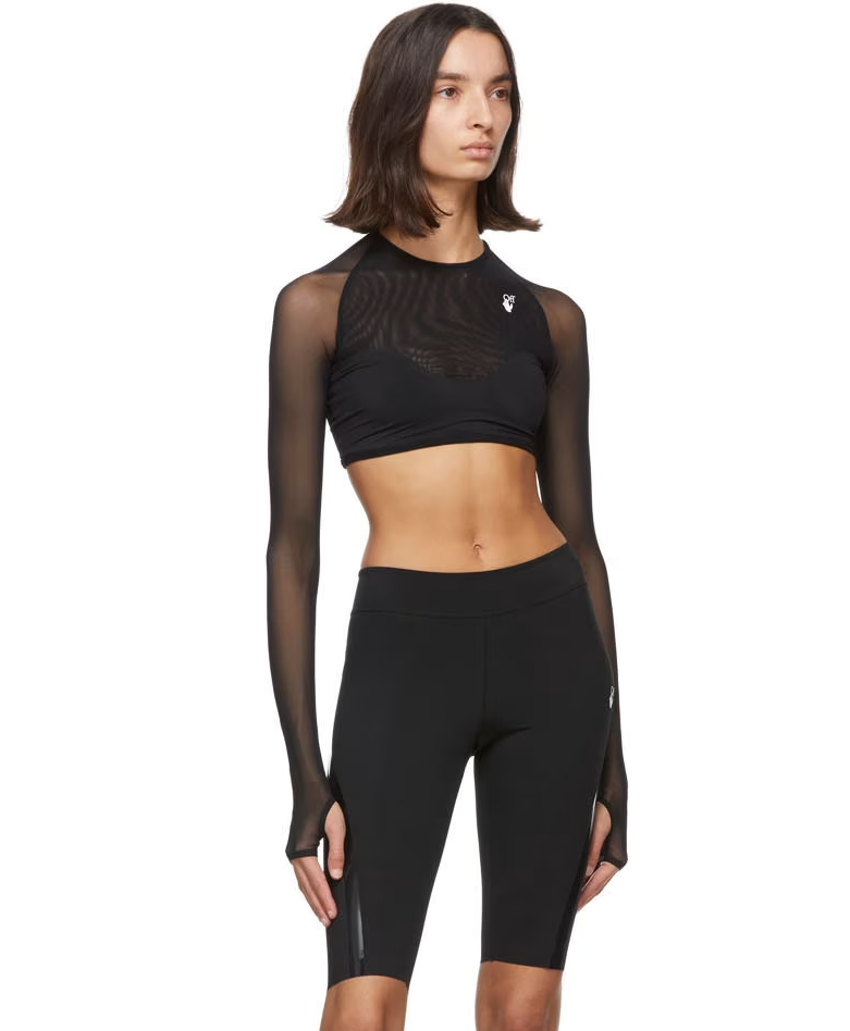 Off-White Woman Black shorts