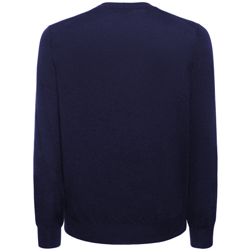 Brunello Cucinelli Man Knit Cashmere Blue