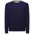 maglia cashmere blu