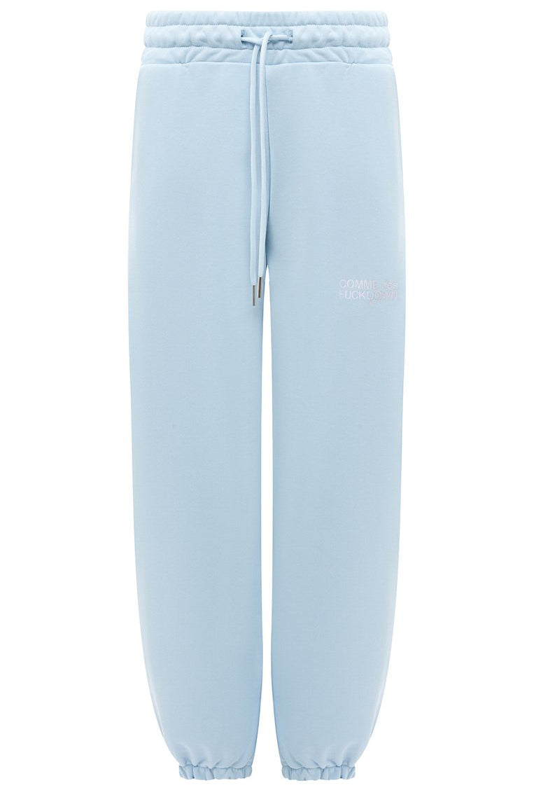 pantaloni felpa azzurri