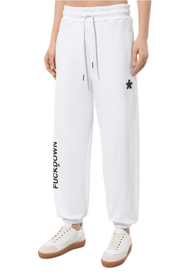 Comme Des Fuckdown Woman White Trousers