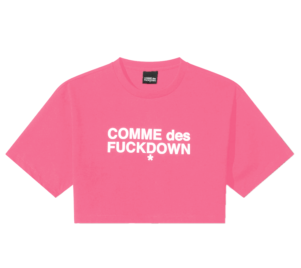 Comme Des Fuckdown Woman Fuchsia T-shirt & Top