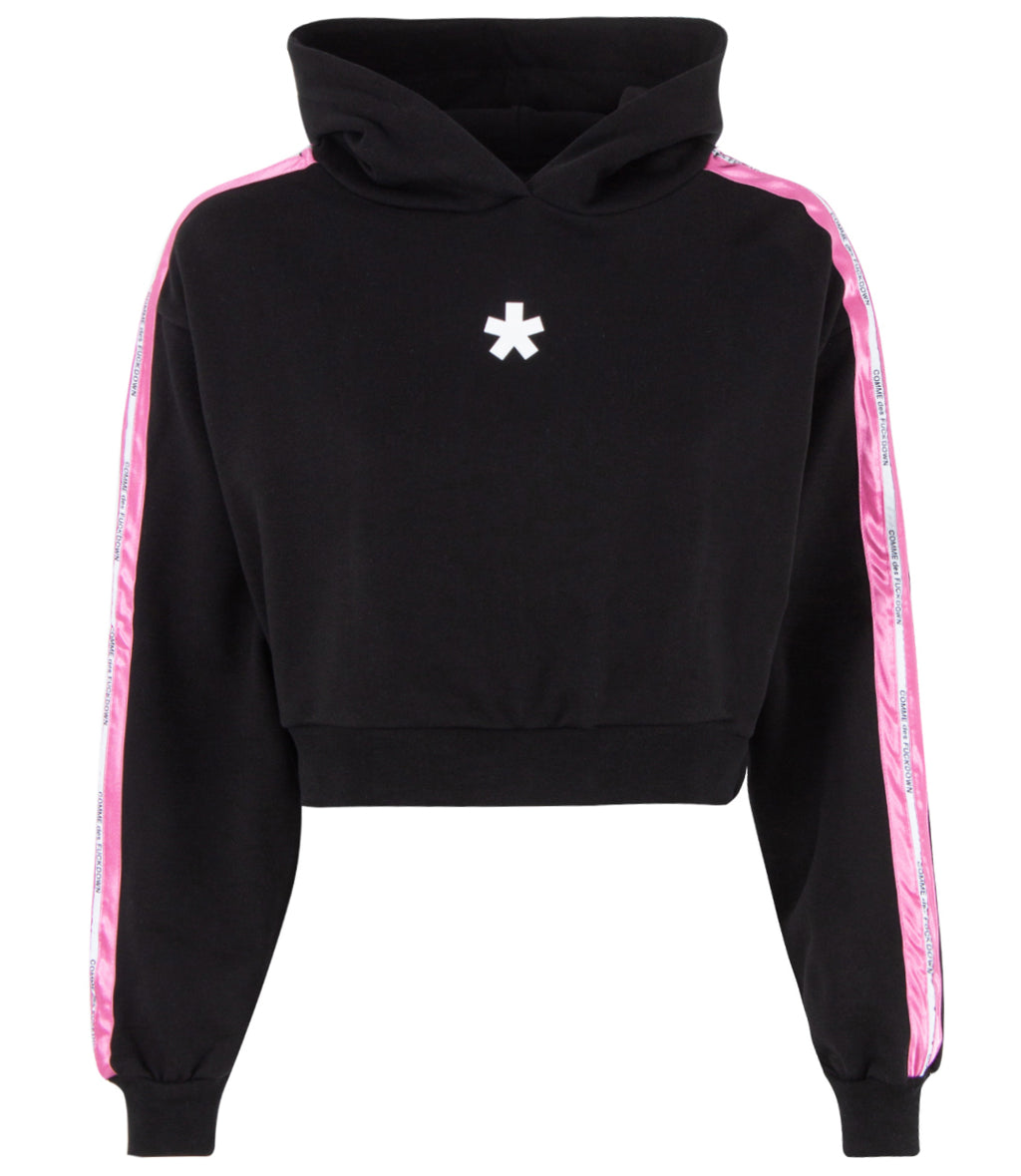 Comme Des Fuckdown Woman Black Sweatshirts
