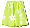 Comme Des Fuckdown Man Green shorts