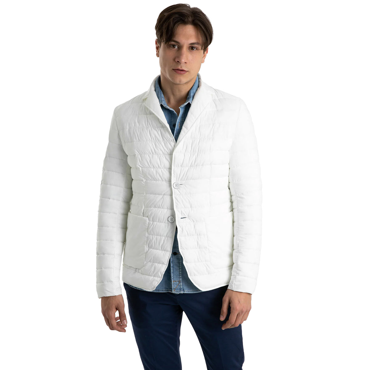 Herno Man In-Tech Down Jacket White