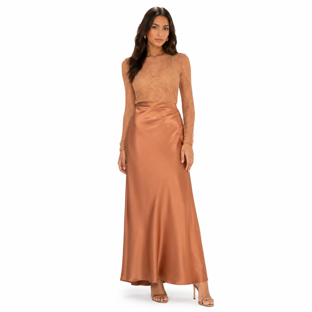 Pinko Woman Skirt Conversione Brown