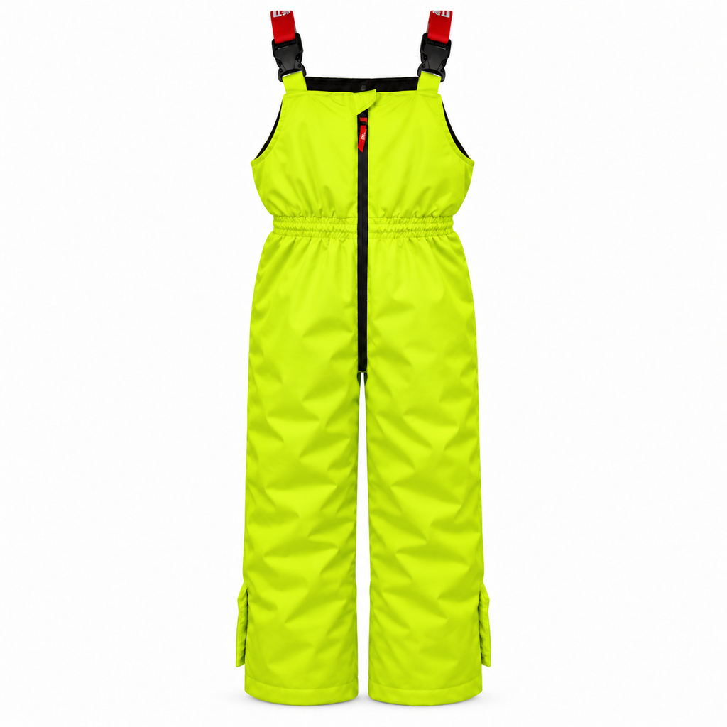 AI-Riders Junior Salopette Padded Acid Overalls Yellow