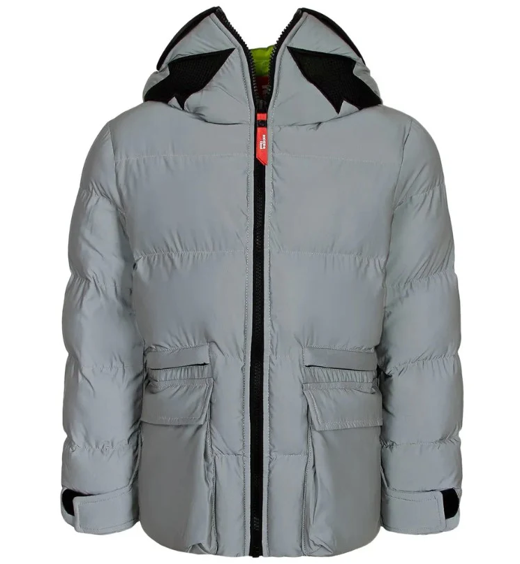 AI-Riders Junior Light Reflective Jackets Grey