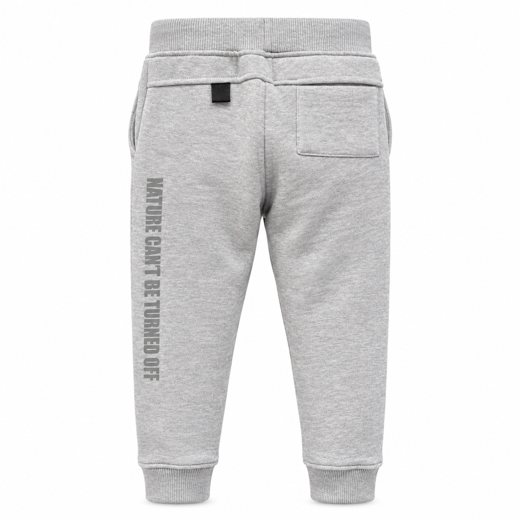 AI-Riders Junior Cotton Fleece Brushed Trousers Grey